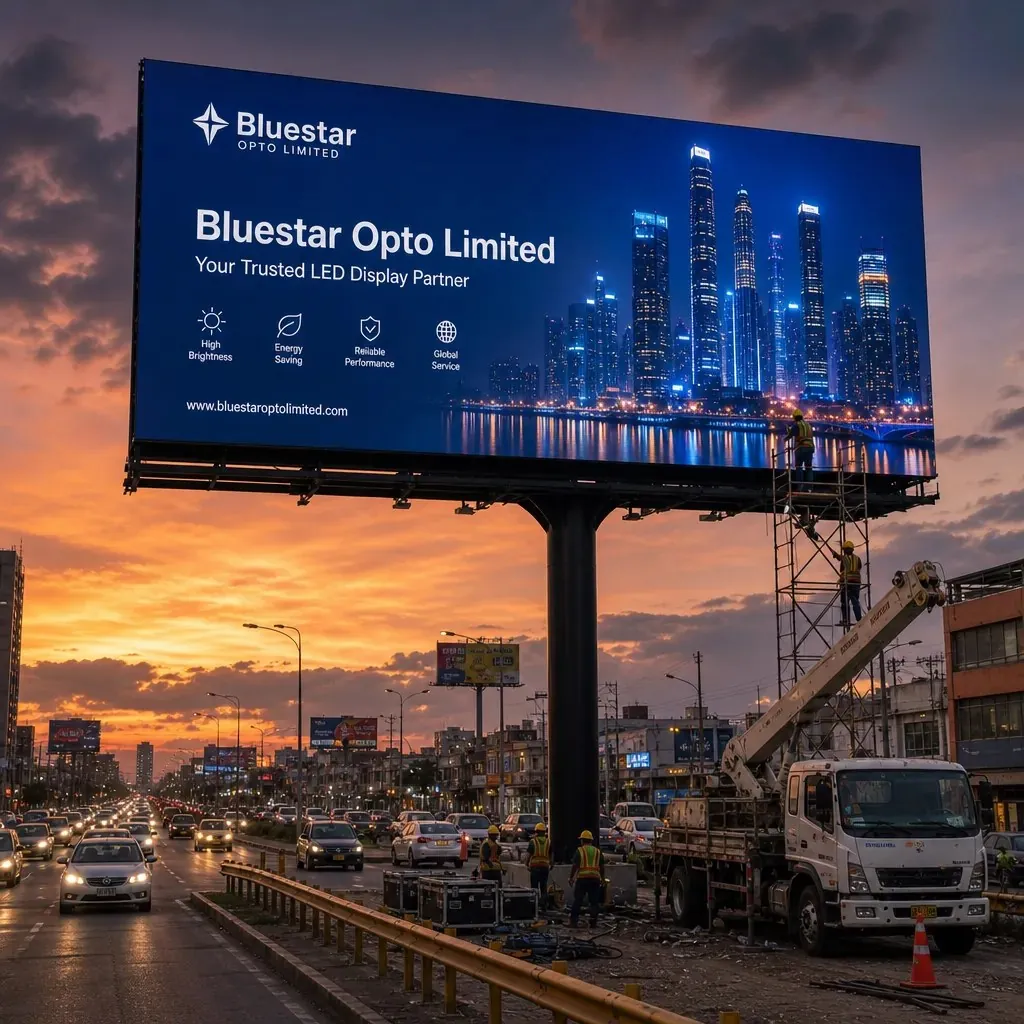 Bluestar LED LED display application case