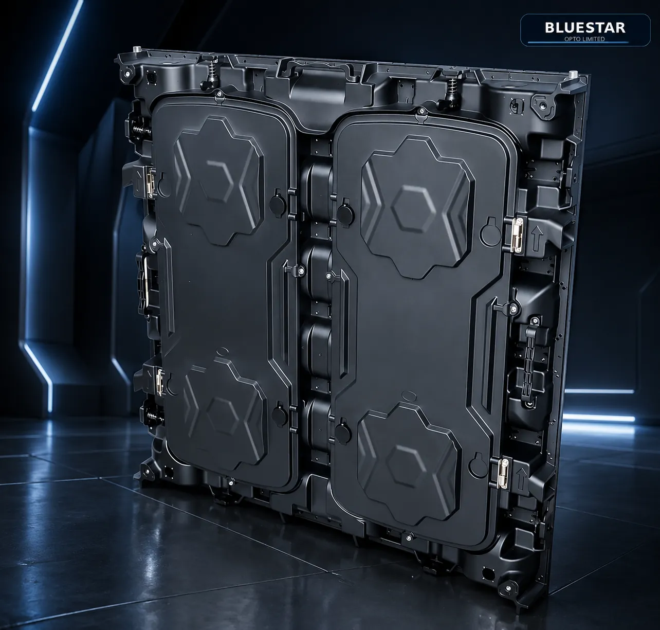 P5 960x960mm Outdoor – side view